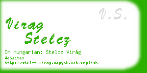 virag stelcz business card