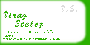 virag stelcz business card